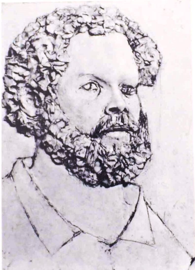 Jonathan Shahn Self Portrait